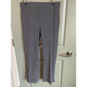 chiara boni la petite robe dress Pants US 12 EU 48 Gray Straight Leg High Rise